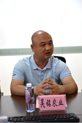 百家企業大走訪∣院黨委書記萬泉與園林系企業代表座談交流會